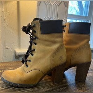 Timberland Heel Boots Size 7.5